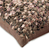 Fairy Land - Pink Art Silk Throw Pillow Cover