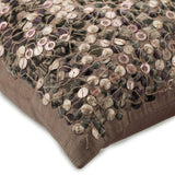 Fairy Land - Pink Art Silk Decorative Euro Sham