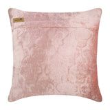 Flirty Lattice - Pink Velvet Throw Pillow Cover