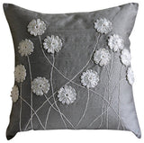 Floral Whispers Daisy Throw Pillow Cover