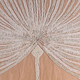 Fragrant Dream - Beige Cotton Linen Decorative Euro Sham