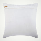 French Fiesta - Blue Cotton Linen Throw Pillow Cover