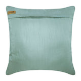 French Love - Light Blue Art Silk Throw Pillow Cover