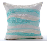 Frozen In Time Swirl Pattern Throw Pillow Cover