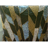 Glamorous Spalsh - Chcolate Brown Art Silk Decorative Euro Sham