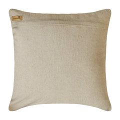Glazed Pearls - Natural Beige Cotton Linen Throw Pillow Cover
