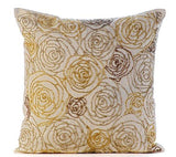 Gold Dust Rose Euro Sham