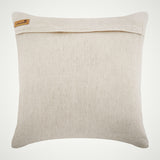 Gold Scaly Starfish - Natural Beige Cotton Linen Throw Pillow Cover