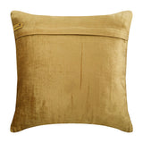 Gold Spill - Gold Velvet Decorative Euro Sham