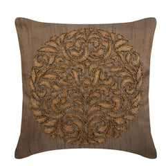 Navy Turkish Dream - Navy Blue Velvet Throw Pillow Cover