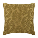 Golden Ivy Leaves Decorative Euro Sham