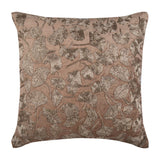 Golden Tulips - Gold Velvet Decorative Euro Sham