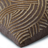 Good Earth Brown Decorative Euro Sham