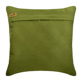 Green No Limits No Lines - Green Suede Decorative Euro Sham