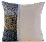 Pink Cheer - Fuchsia Pink Art Silk Throw Pillow Cover