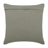 Grey Linen Texture - Gray Cotton Linen Throw Pillow Cover