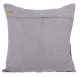 Grey Love Tune - Gray Suede Decorative Euro Sham