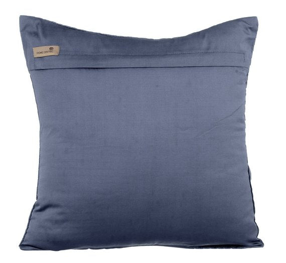 Grey Ripples - Gray Art Silk Throw Pillow Cover