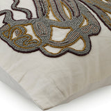 Grey Squid - Gray Cotton Linen Cushion Pillow Cover