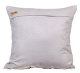 Grey Wind Folds - Gray Faux Suede Decorative Euro Sham