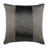 Gunmetal Center Pillow Cover