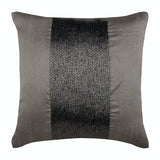 Gunmetal Center Euro Sham