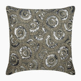 Honestly Silver - Silver Silk Decorative Euro Sham