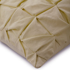 I Heart Linen - Natural Beige Cotton Linen Throw Pillow Cover