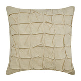 I Heart Linen - Natural Beige Cotton Linen Decorative Euro Sham