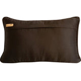 Moroccan Ceramics - Black & White Wool Decorative Lumbar Pillow Cover