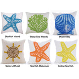 Sea Creature Pillow Collection