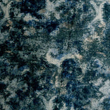 Deeper Blue - Blue Velvet Throw Pillow Cover