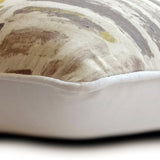 Concrete Text - Grey Cotton Decorative Euro Sham