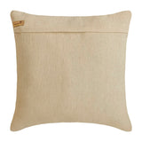 Nash - Black Faux Leather & Jute Throw Pillow Cover