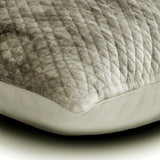 Concrete Element - Grey Suede Decorative Euro Sham