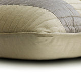 Graycie - Grey Silk Decorative Euro Sham