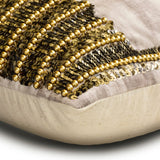 Oxidation Silver - Blue & Silver Suede Throw Cushion Cover