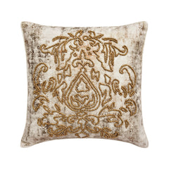 Aureate Whisper Throw Pillow Cover