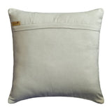 Aluminum Foil - Silver Jacquard Throw Pillow Cover