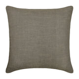 Velvet Choco Jules - Brown Velvet Throw Cushion Cover
