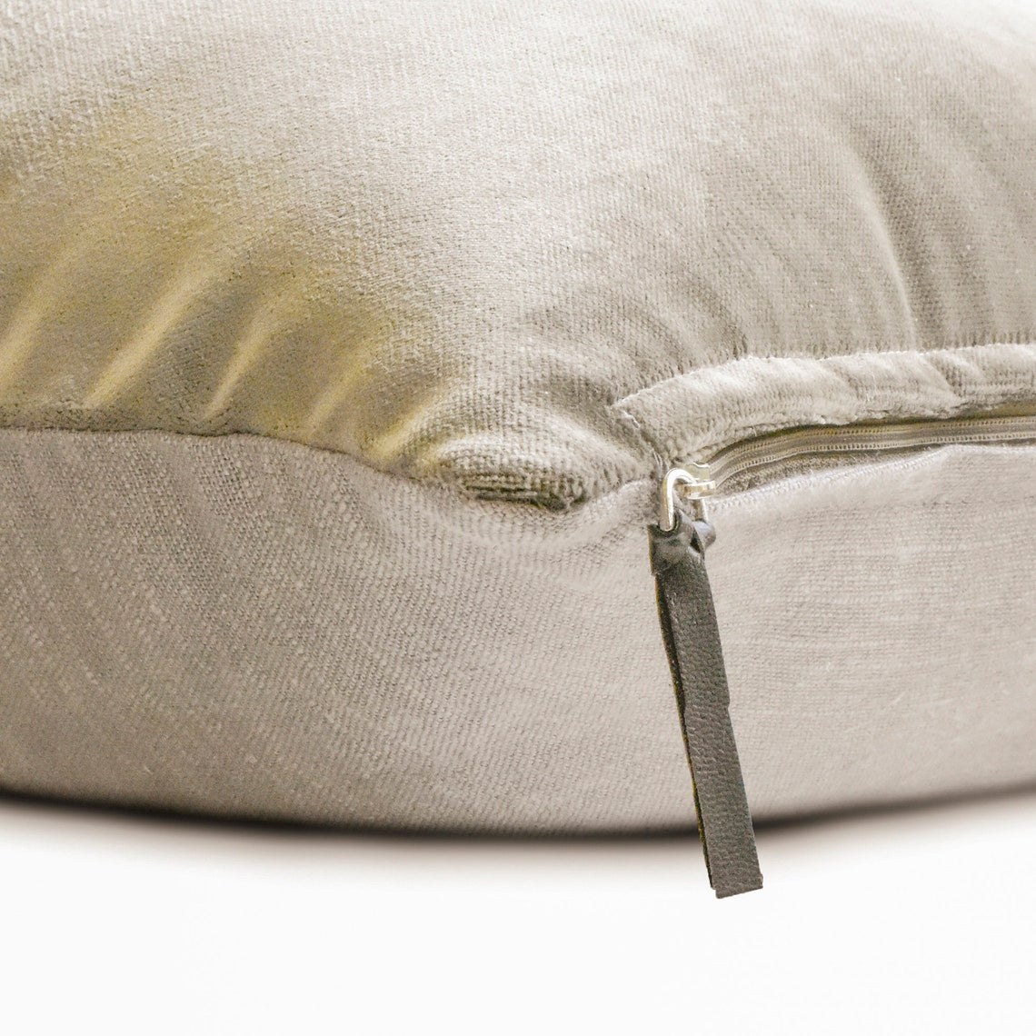 Velvet Ivory Jules Decorative Euro Sham