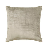 Velvet Ivory Jules - Ivory Velvet Decorative Euro Sham