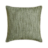 Sage Jute Throw cushion Cover