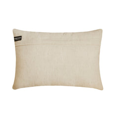 Aaina - Beige Linen Lumbar Cushion Cover