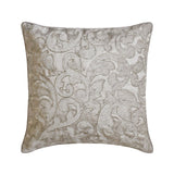 Abra - Brown Velvet Throw Pillow Cover