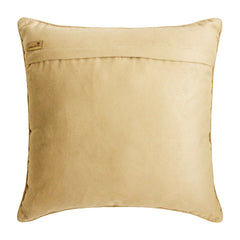 Mosaic Mood Beige - Beige Jacquard Throw Cushion Cover