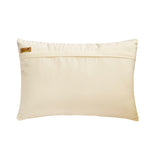 Gold Grudge Sparkle - Gold Jacquard Lumbar Pillow Cover
