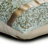Halycon Gold - Gold Linen Lumbar Pillow Cover