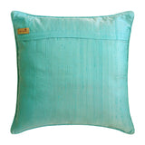 Marina - Blue Silk Throw cushion Cover