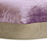 Velvet Purple Jules - Purple Velvet Throw Cushion Cover